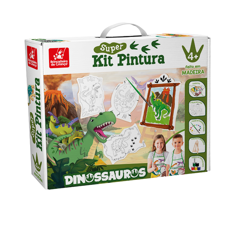 Jogo Da Memória Educativo Dinossauro Madeira 2396 Bcriança