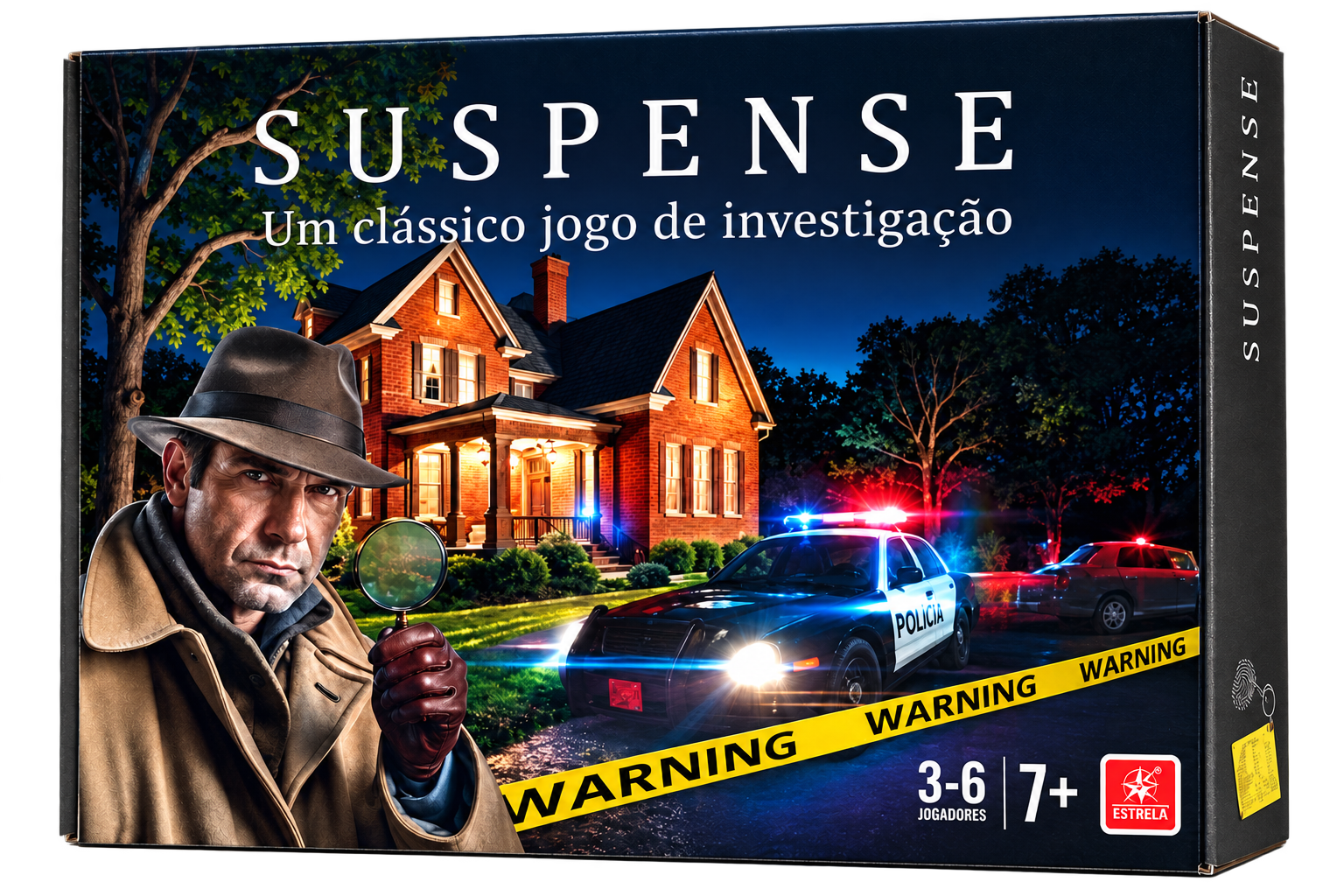 Caixa do jogo Suspense