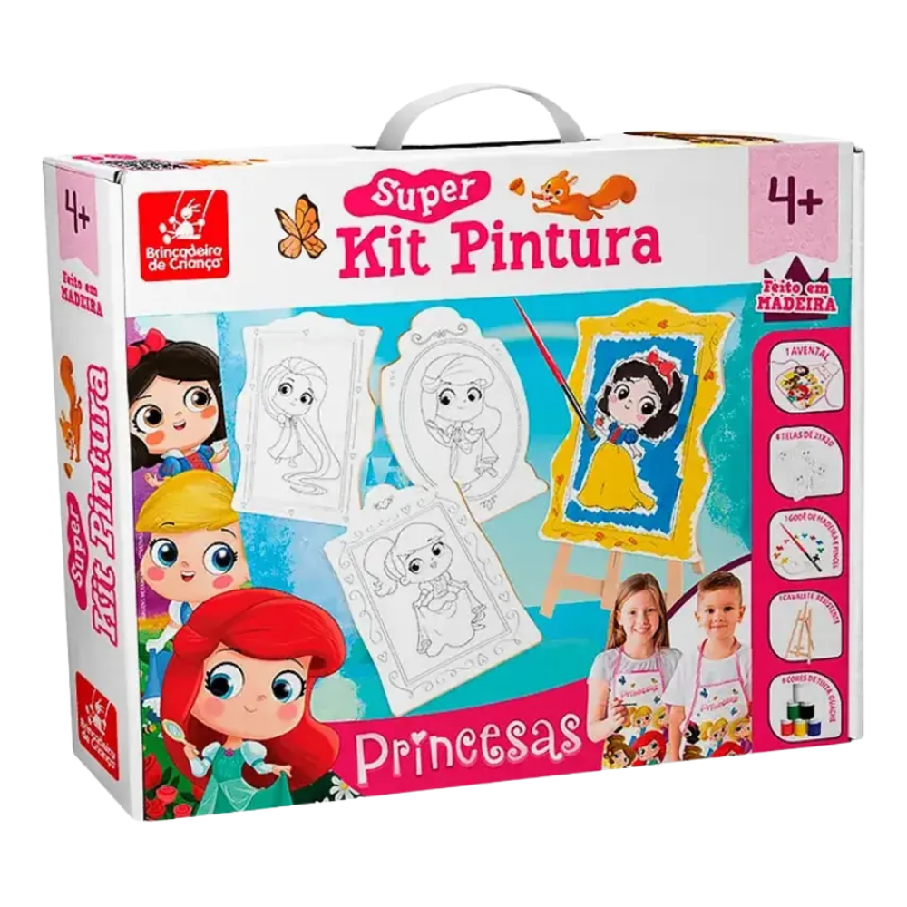 Kit Pintura Princesas